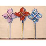 Wayne Thiebaud "Wind Toys, 1962" Offset Lithograph