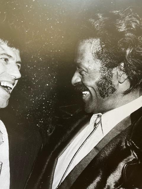 Ian Schrager "Keith Richards and Chuck Berry" Print. - Image 5 of 6