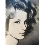 Richard Avedon "Mrs. Patrick Guinness" Print.