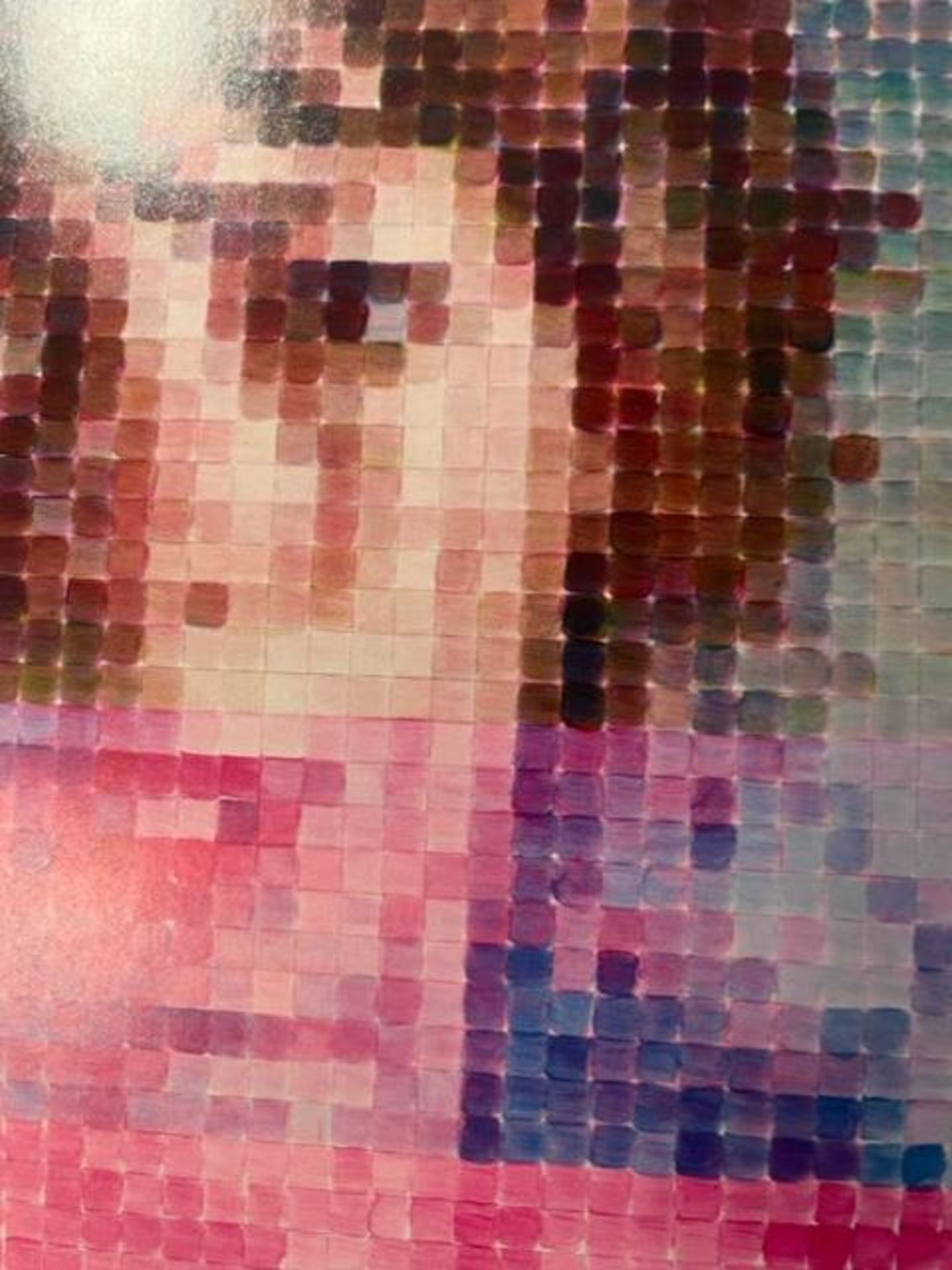 Chuck Close "Cecily" Print. - Image 5 of 6