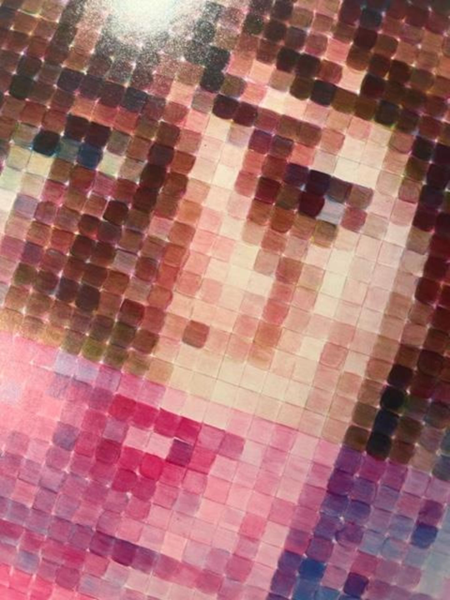 Chuck Close "Cecily" Print. - Bild 6 aus 6