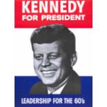 John F. Kennedy "For President" Print