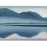 Georgia O'Keeffe "Lake George, 1922" Offset Lithograph