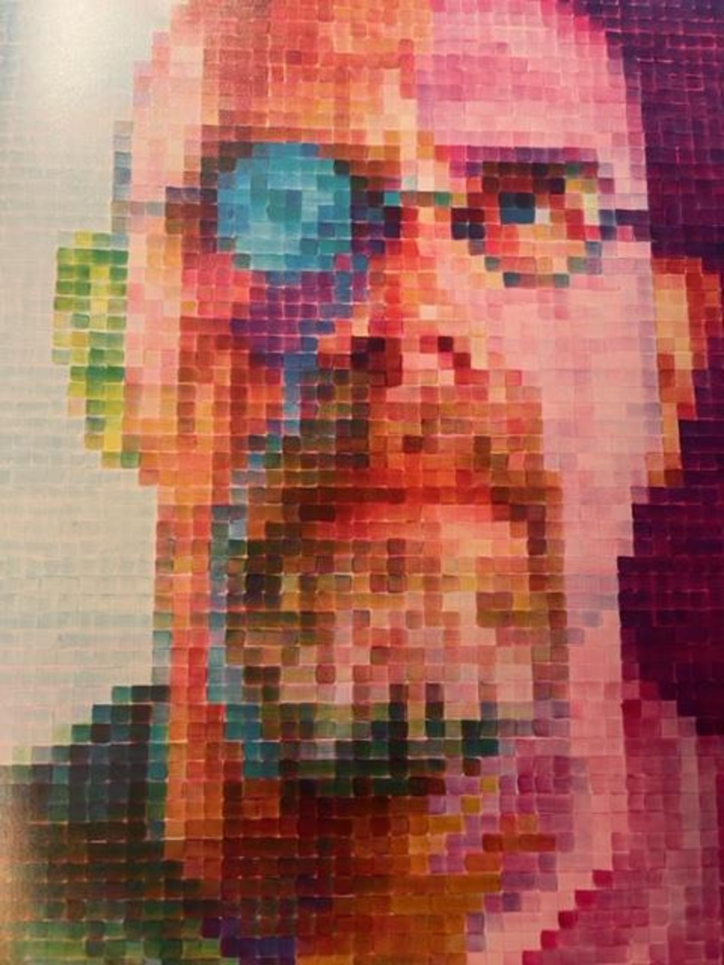 Chuck Close "Self-Portrait III" Print. - Bild 4 aus 6