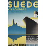 Svenska Lloyd Poster on Canvas