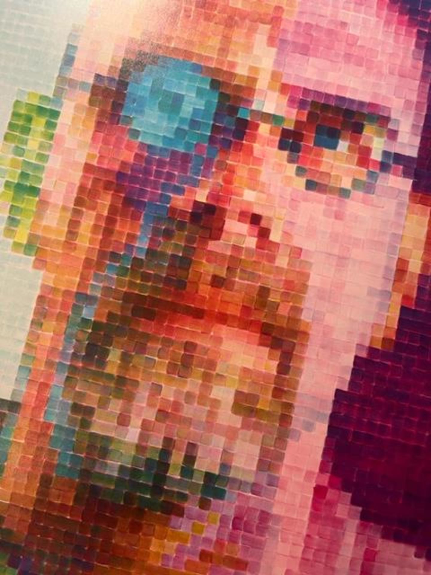 Chuck Close "Self-Portrait III" Print. - Bild 6 aus 6