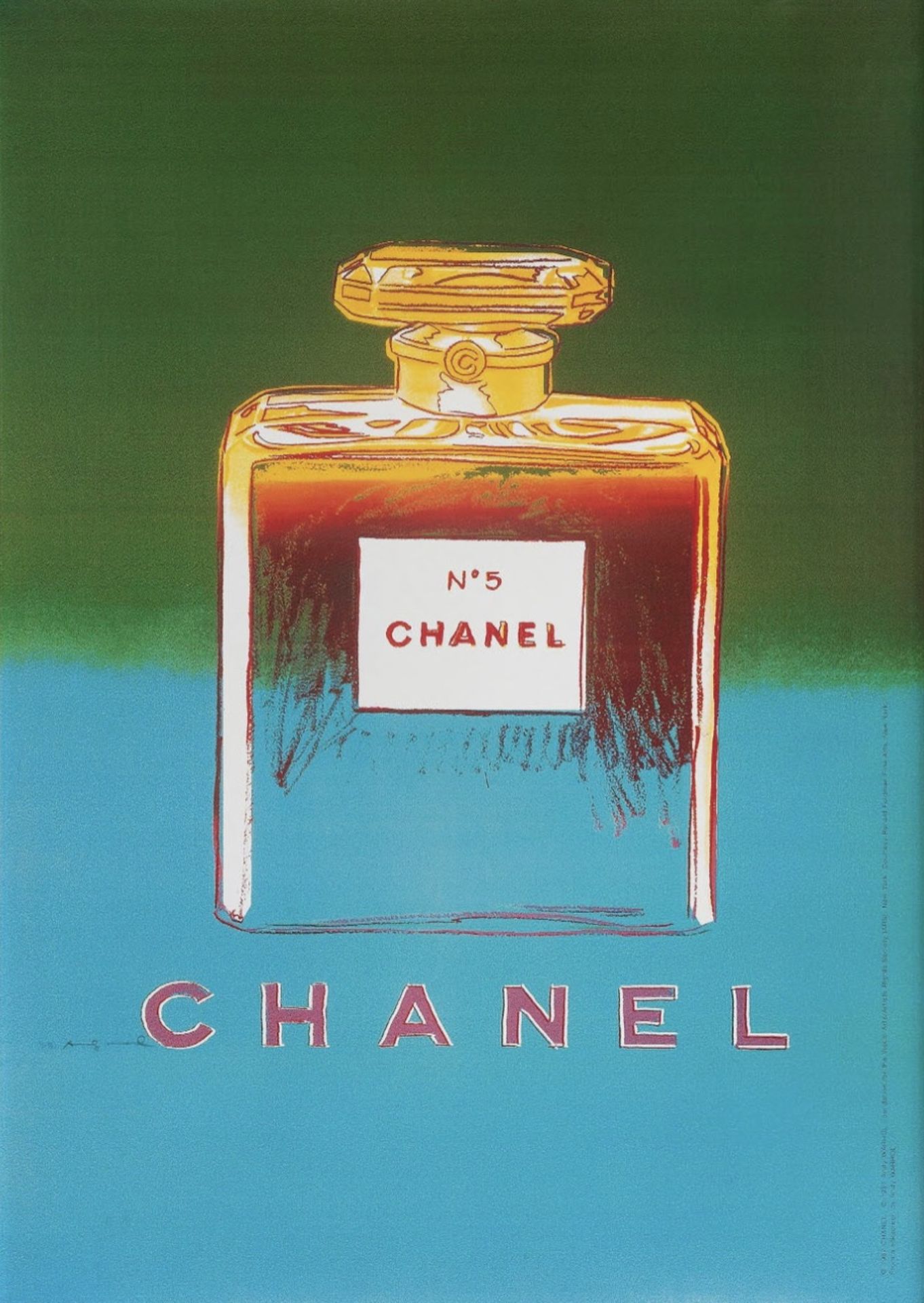Andy Warhol "Chanel No.5" Print
