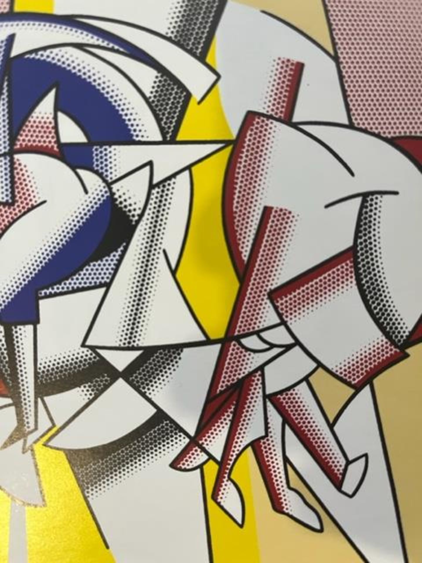 Roy Lichtenstein "Horses" Print. - Image 2 of 6