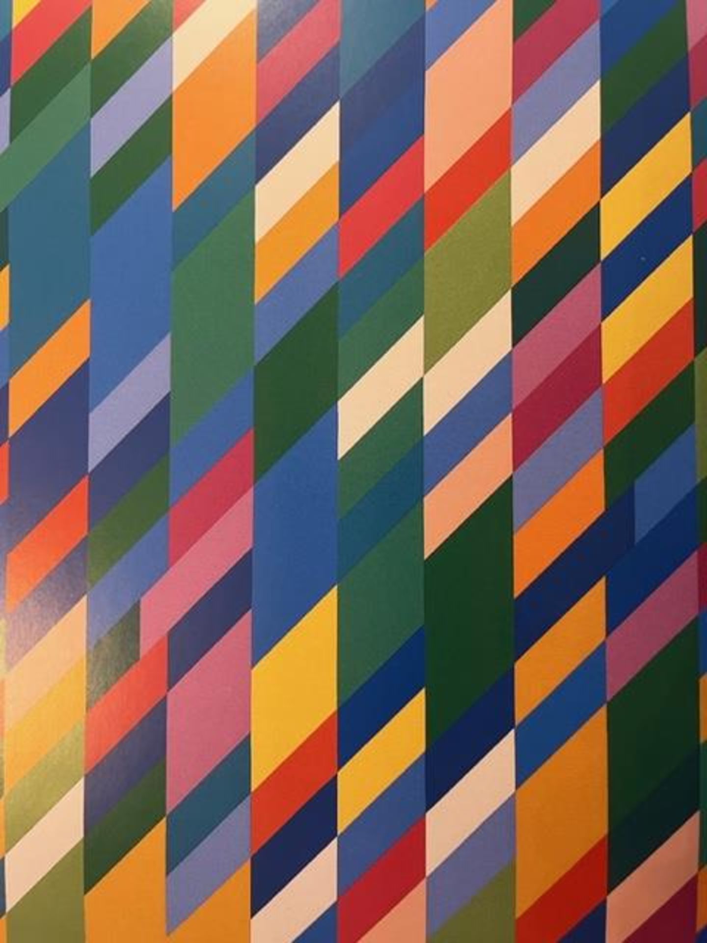 Bridget Riley "By Way of Yellow" Print. - Bild 5 aus 6