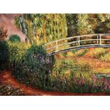 Claude Monet "Water Lily Pond, 1900" Oil Painting