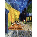 Vincent Van Gogh "Cafe Terrace at Night, 1888" Oil Painting