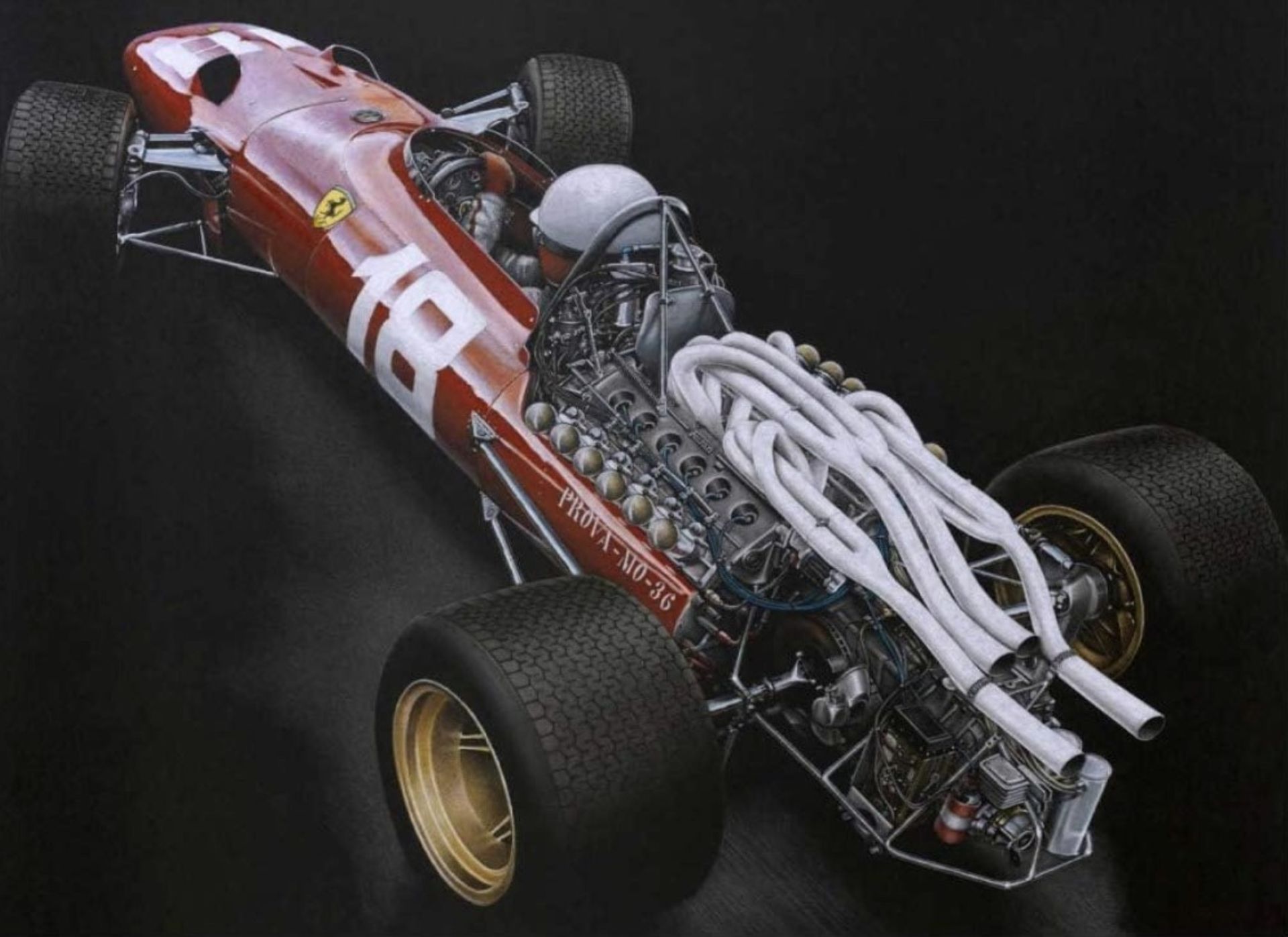 Ferrari, Bandini Canvas Print