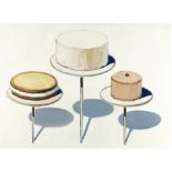 Wayne Thiebaud "Display Cakes, 1963" Offset Lithograph