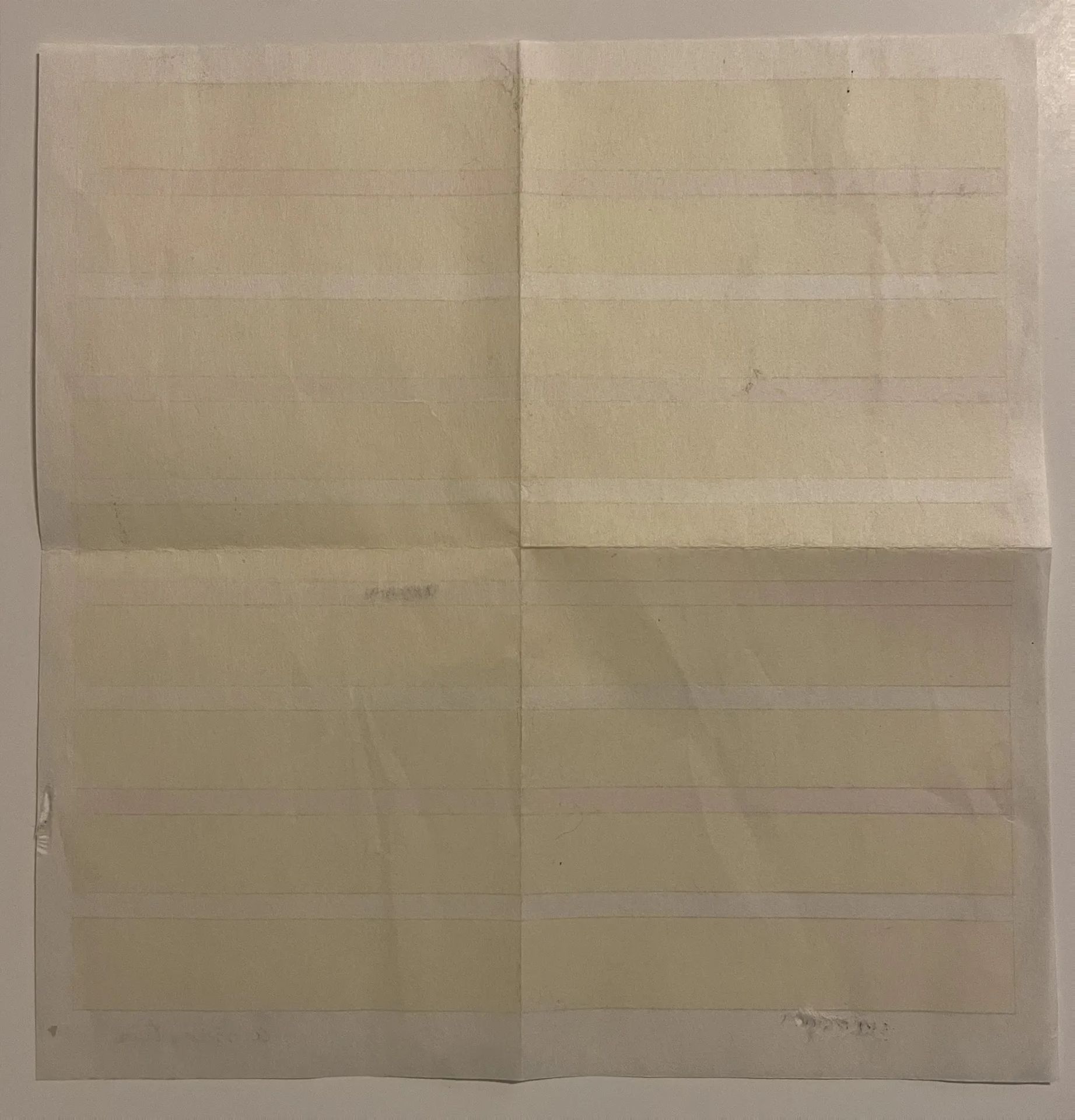 Agnes Martin Signed 1980's Print on Thin Paper - Bild 7 aus 7