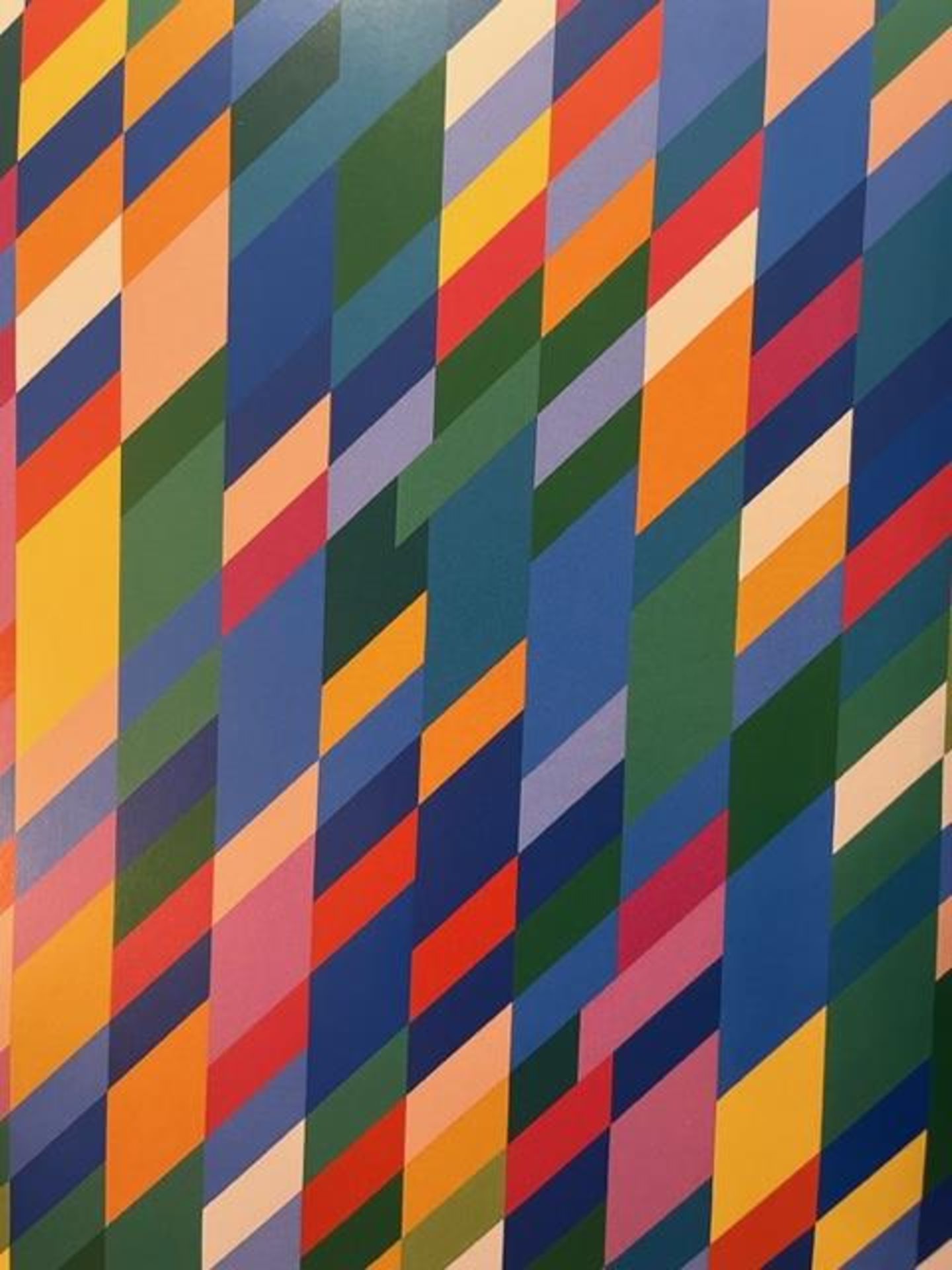 Bridget Riley "By Way of Yellow" Print. - Bild 3 aus 6