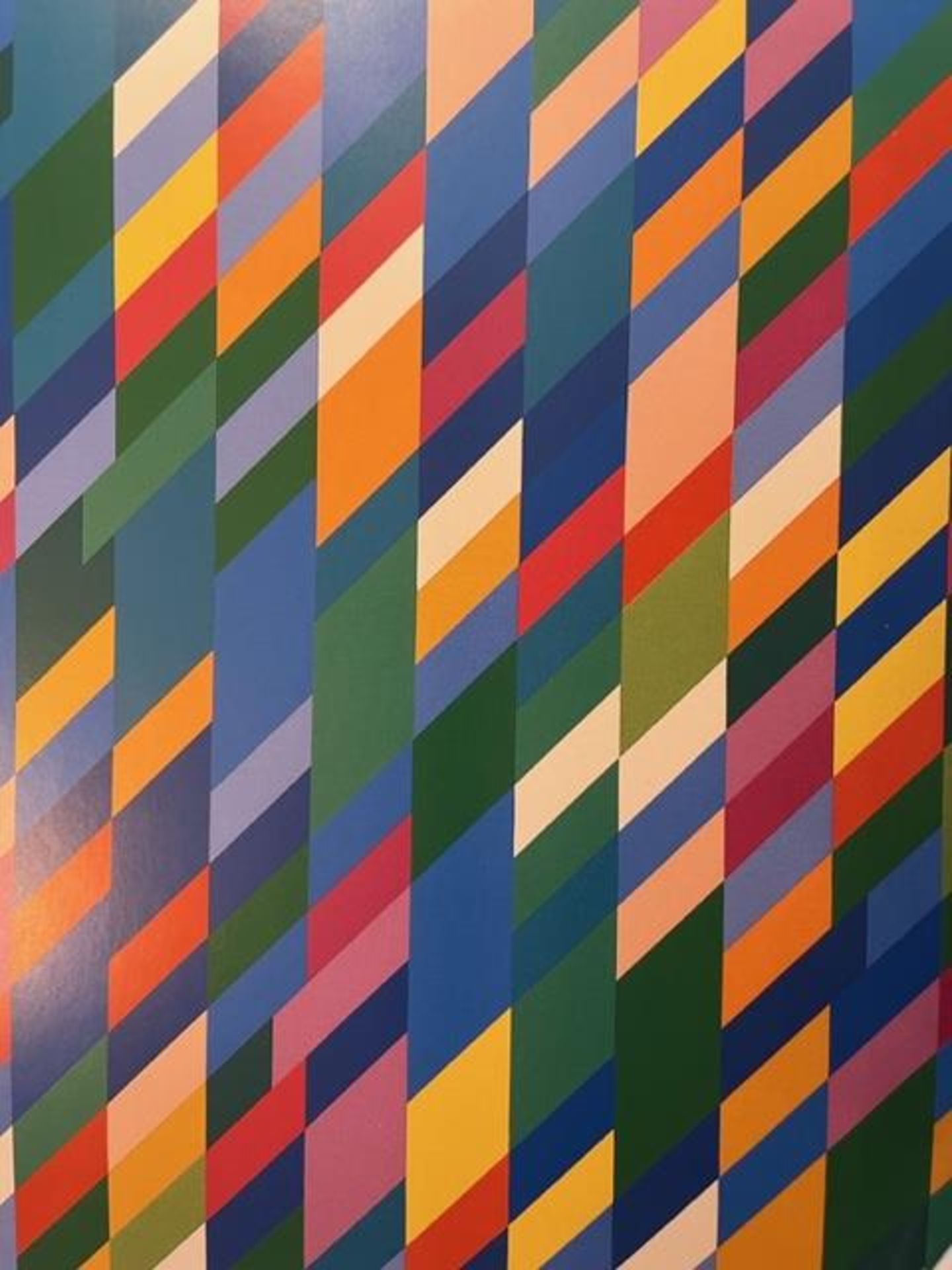 Bridget Riley "By Way of Yellow" Print. - Bild 2 aus 6