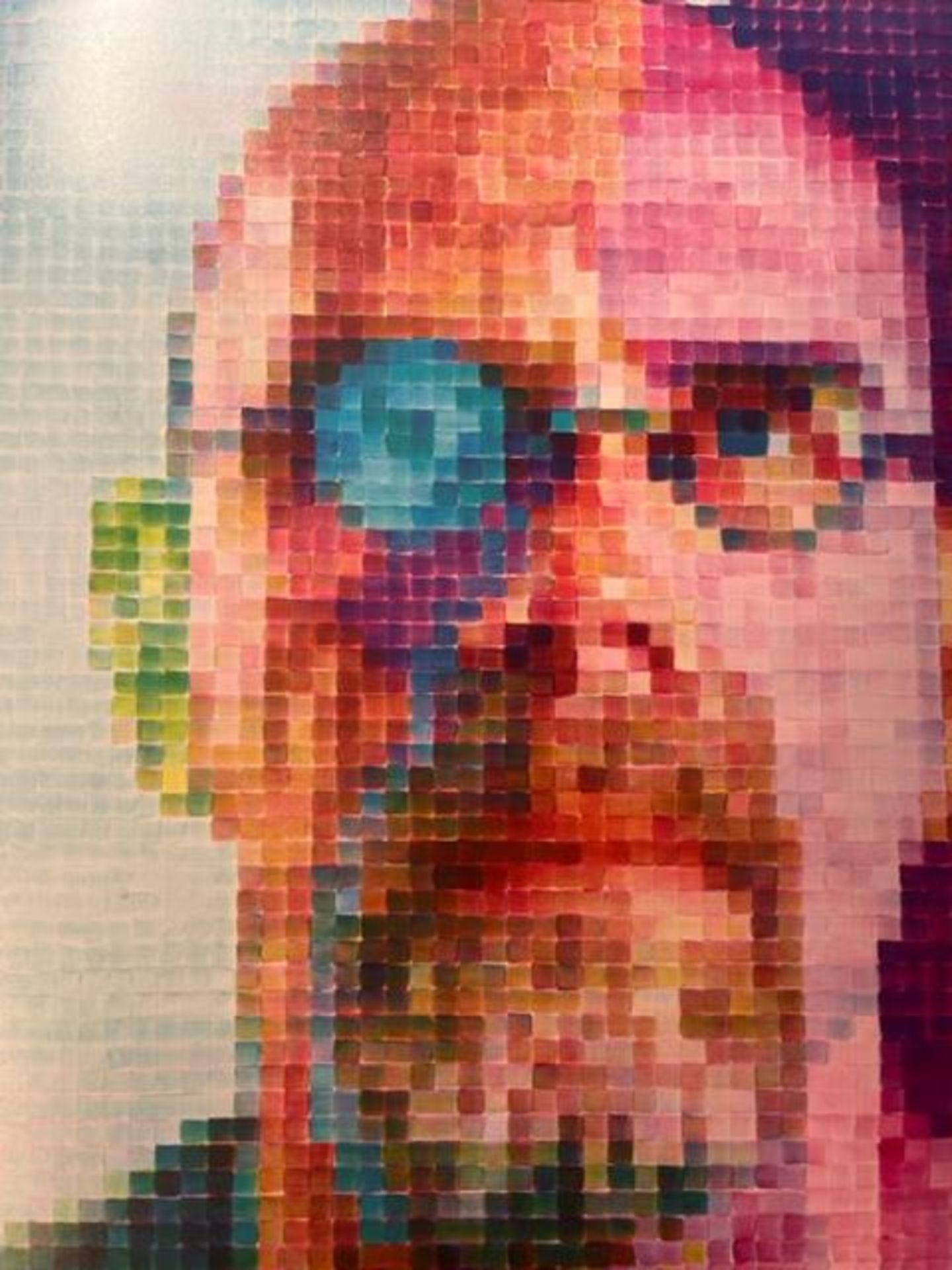 Chuck Close "Self-Portrait III" Print. - Bild 3 aus 6