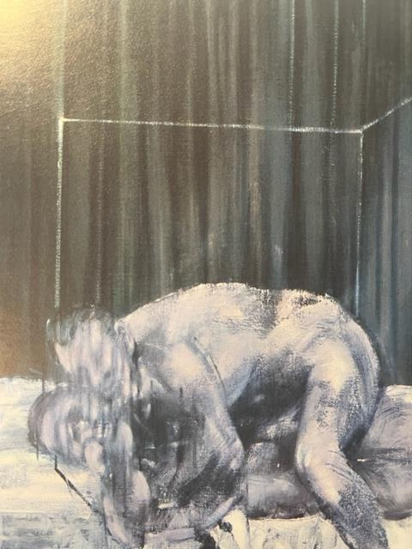 Francis Bacon "Two Figures" Print. - Image 3 of 6