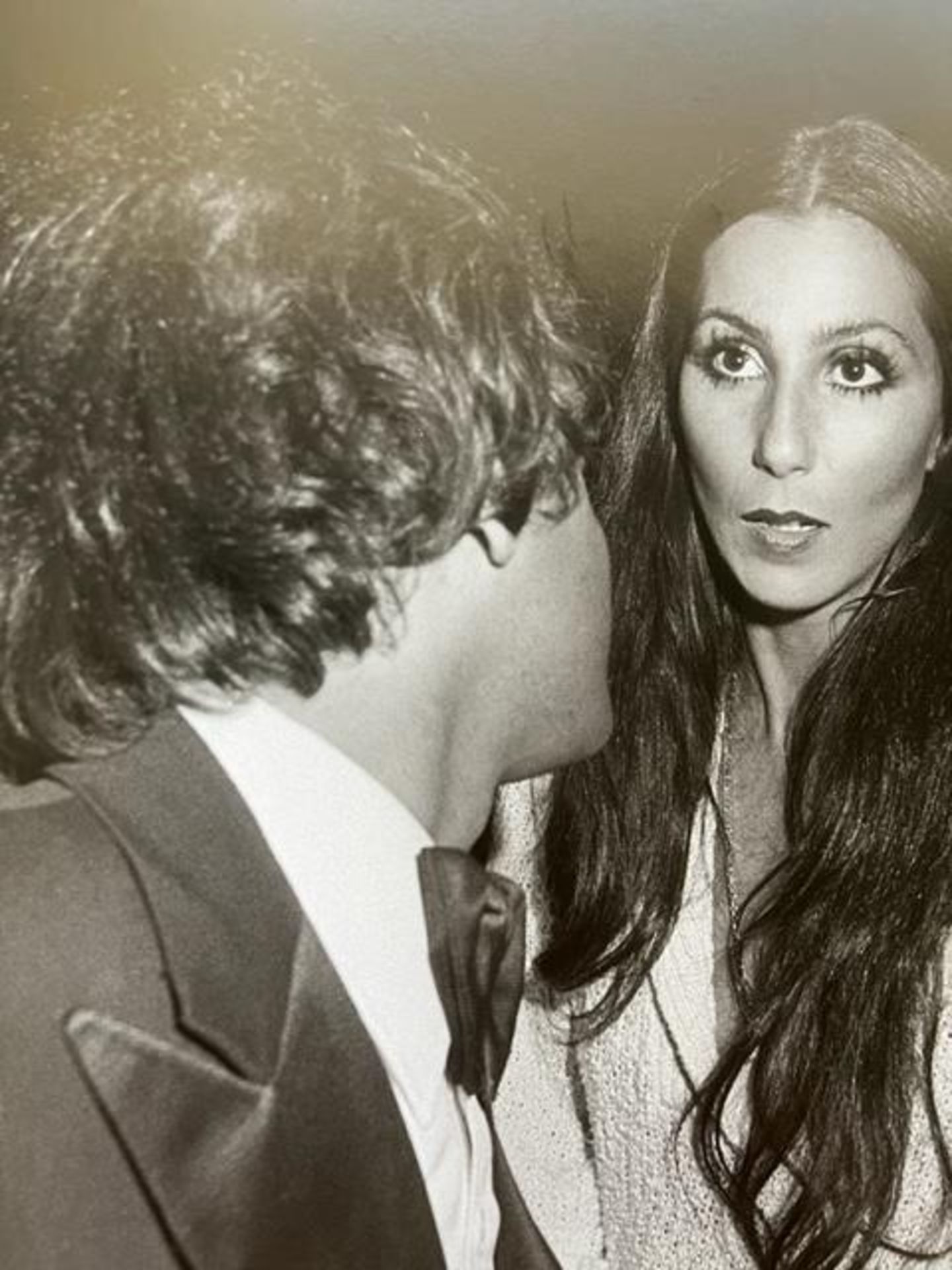 Ian Schrager "Cher with Steve" Print. - Image 3 of 6