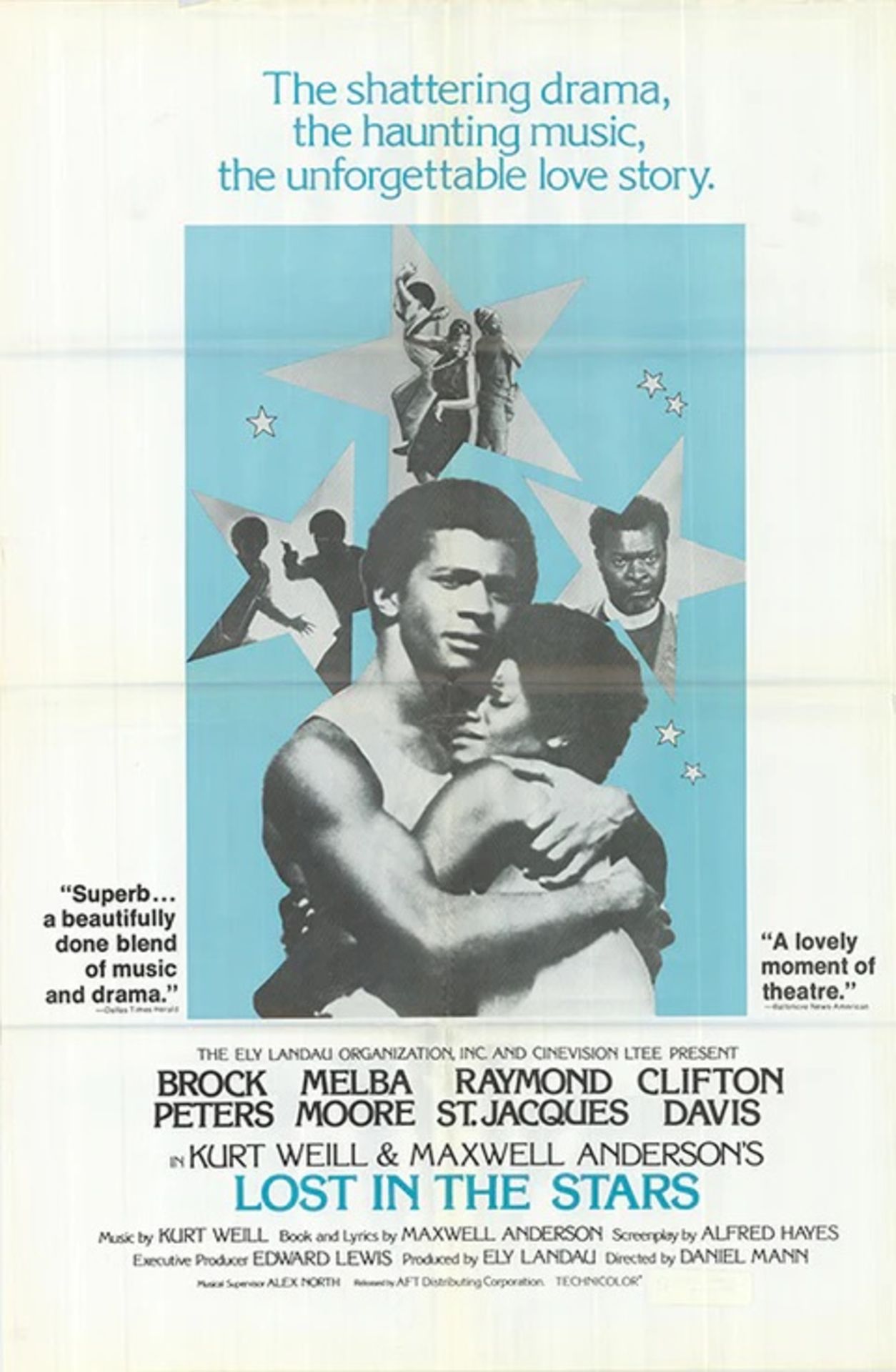 Lost in the Stars 1974 Movie Poster
