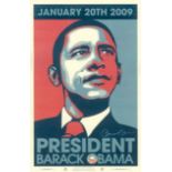 Barack Obama "Untitled" Poster