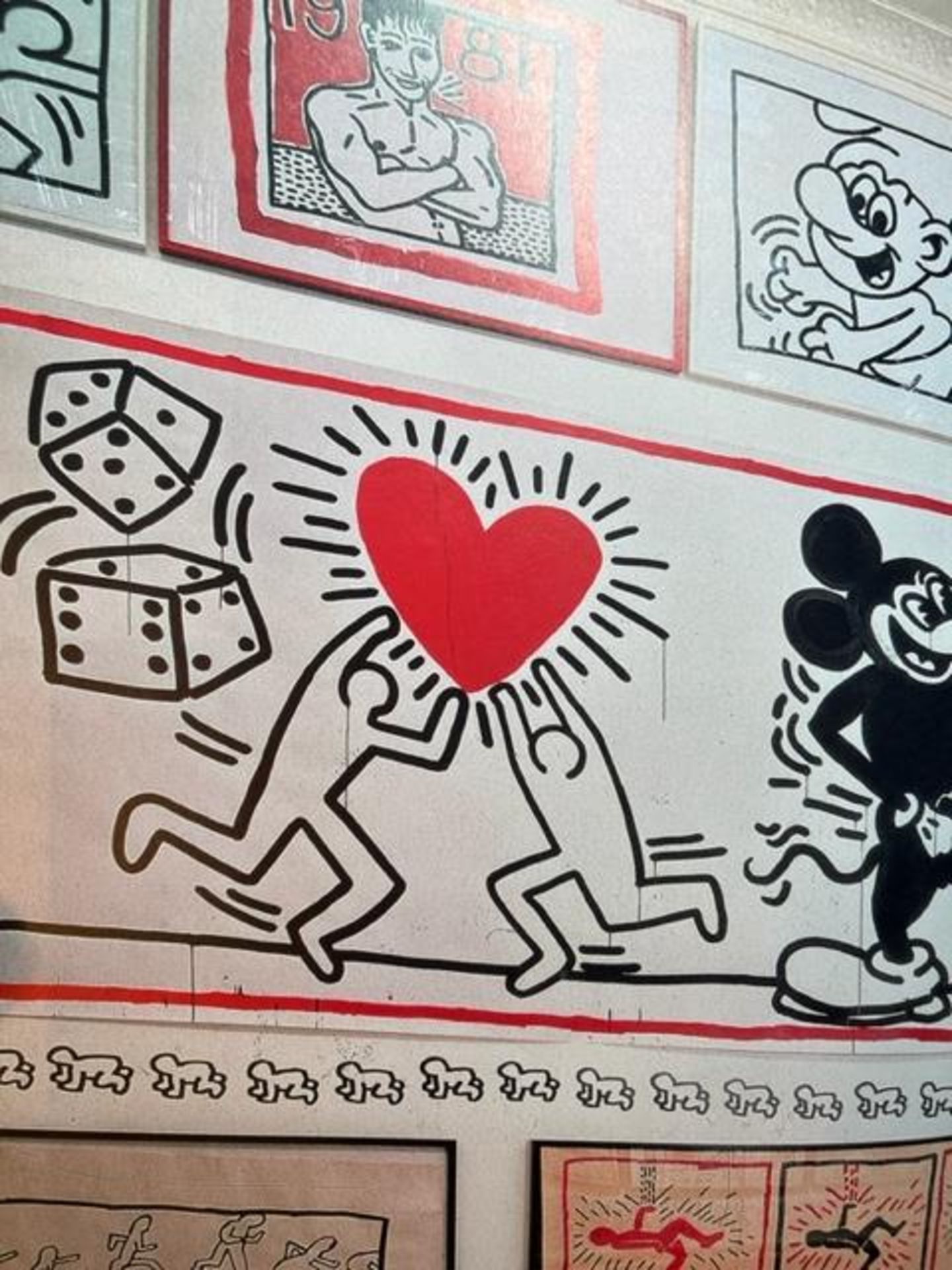 Keith Haring "Untitled" Print. - Image 3 of 6