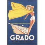 Italy "Grado" Travel Poster