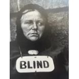 Paul Strand "Blind Woman" Print.