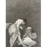 Francisco Goya "Bien tiranda esta" Print.