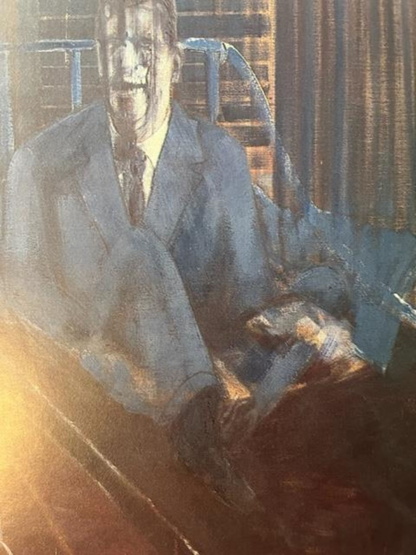 Francis Bacon "Study for a Portrait" Print. - Image 5 of 6