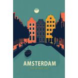Amesterdam, Travel Poster