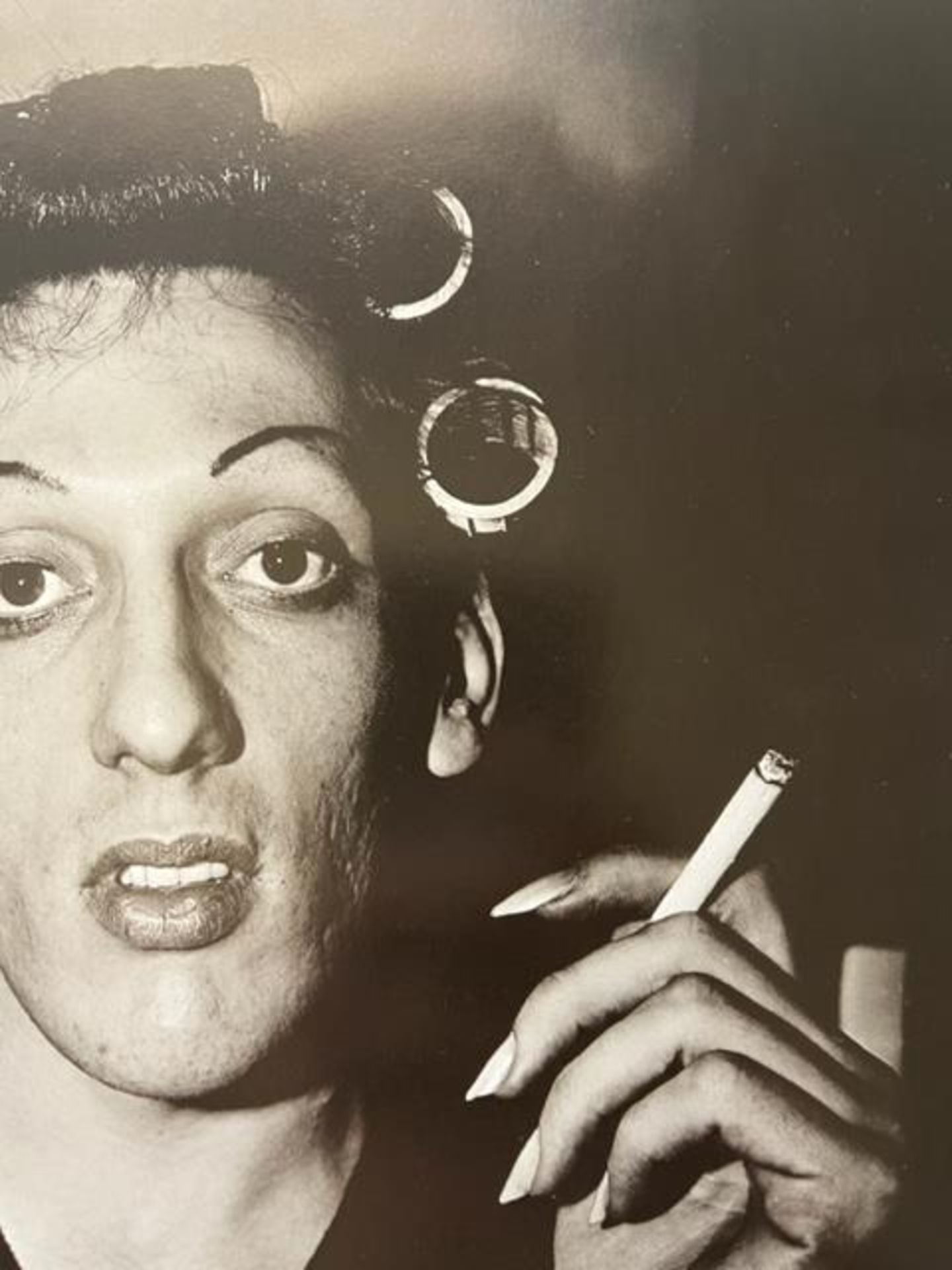 Diane Arbus "Girl with a Cigar" Print. - Image 2 of 6