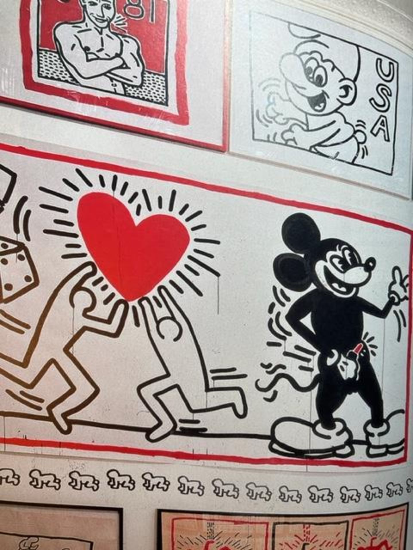 Keith Haring "Untitled" Print. - Image 2 of 6