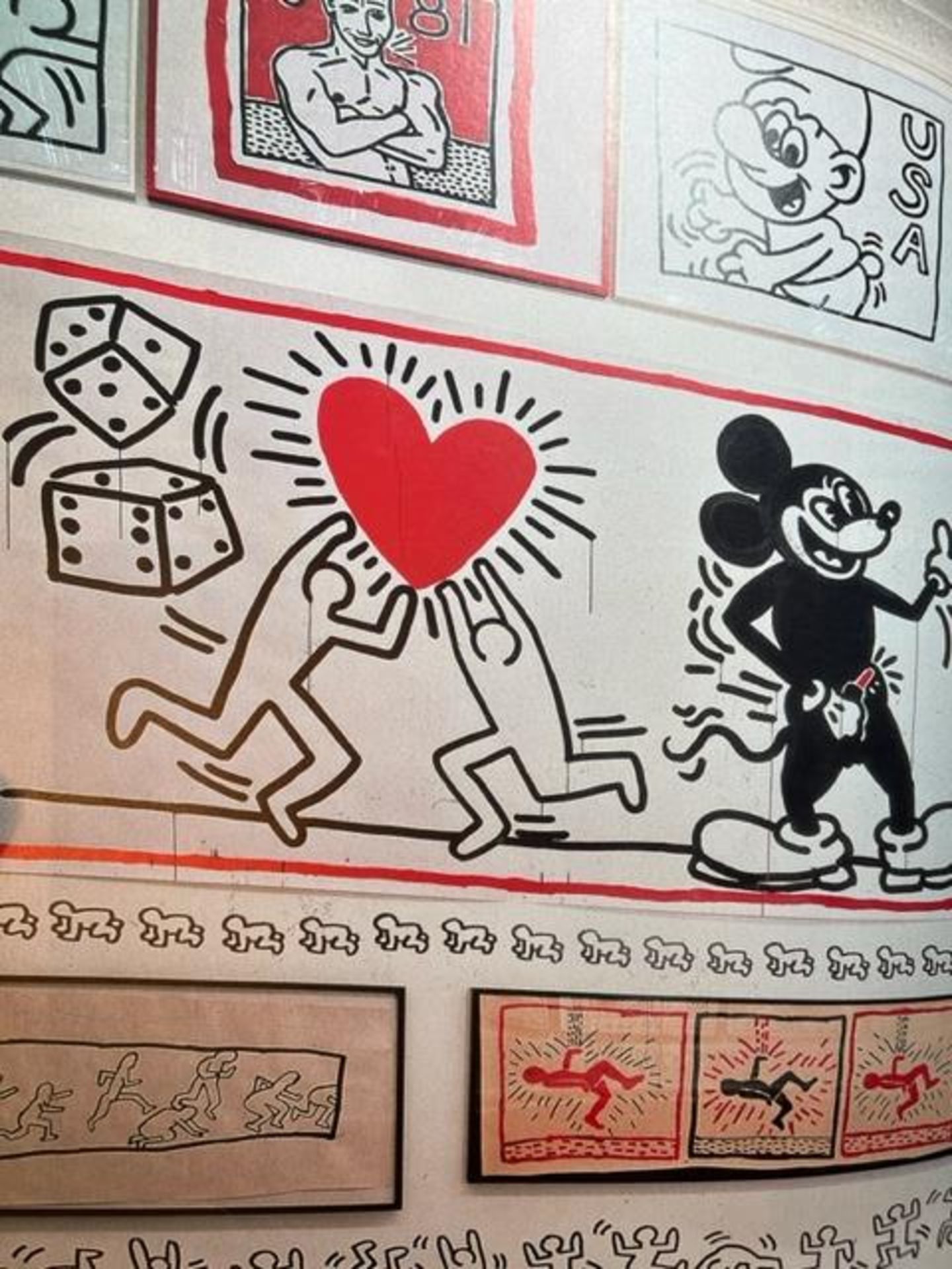 Keith Haring "Untitled" Print.