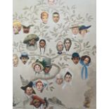 Norman Rockwell "A Family Tree" Print.