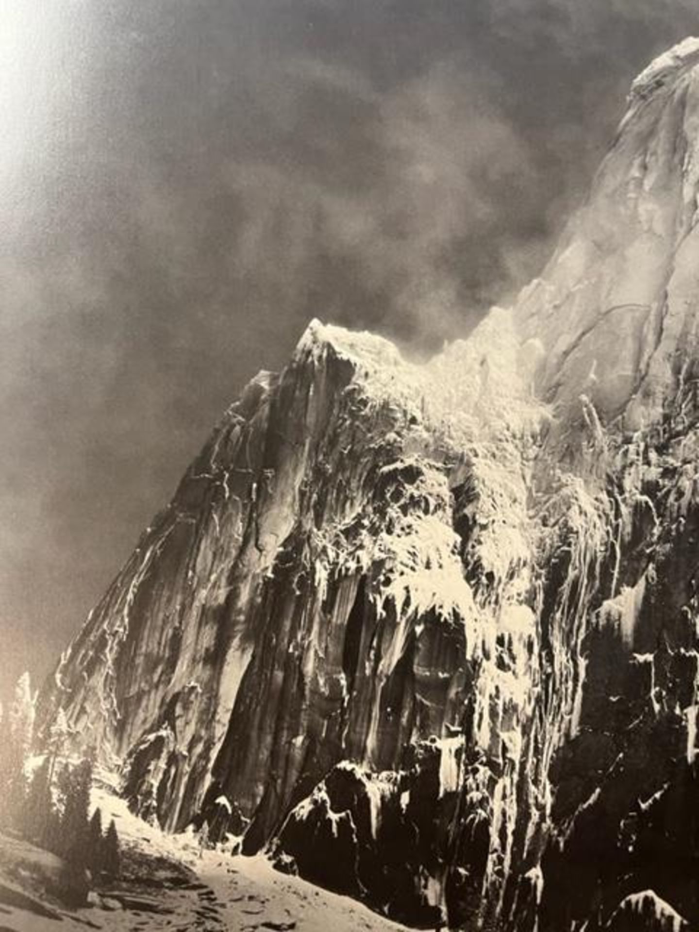 Ansel Adams "Half Dome" Print. - Image 3 of 6