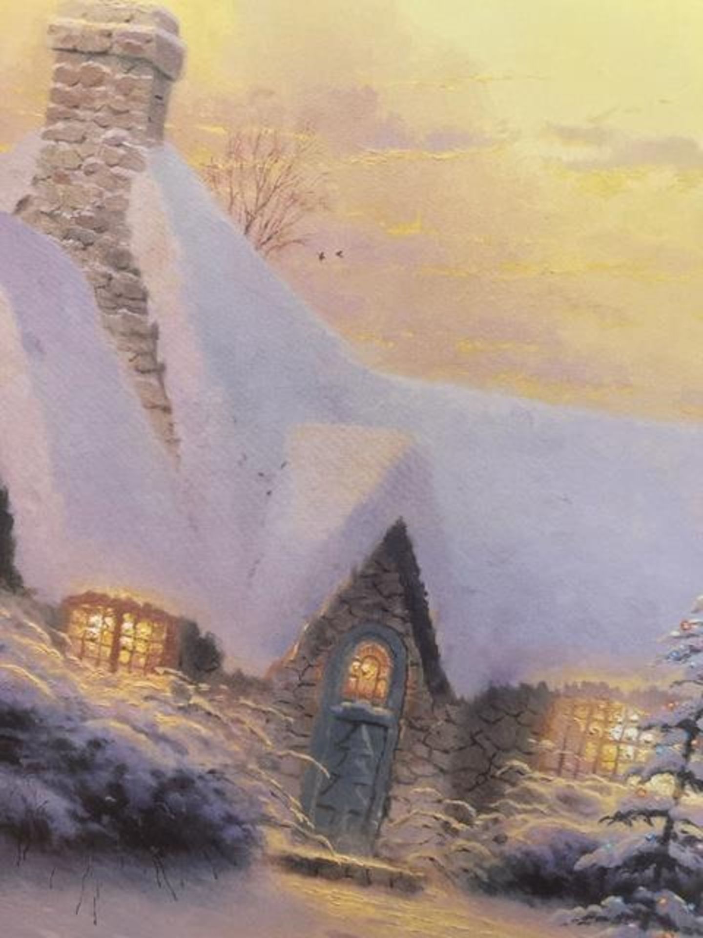 Thomas Kinkade "Untitled" Print. - Image 6 of 6