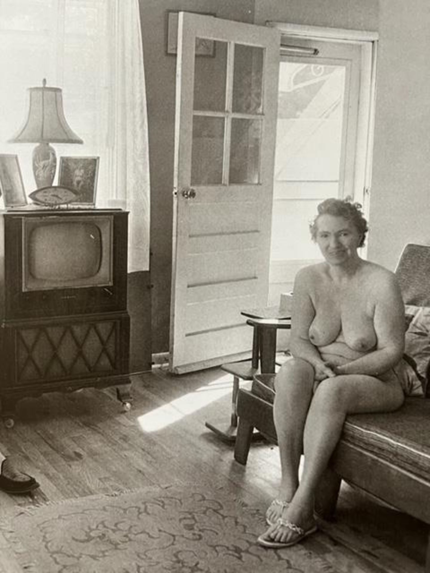 Diane Arbus "Old & Naked" Print. - Image 2 of 6