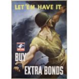 "Let Em Have It, Extra Bonds" Poster