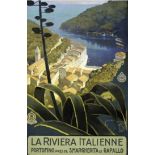 Italian Riviera Travel Poster