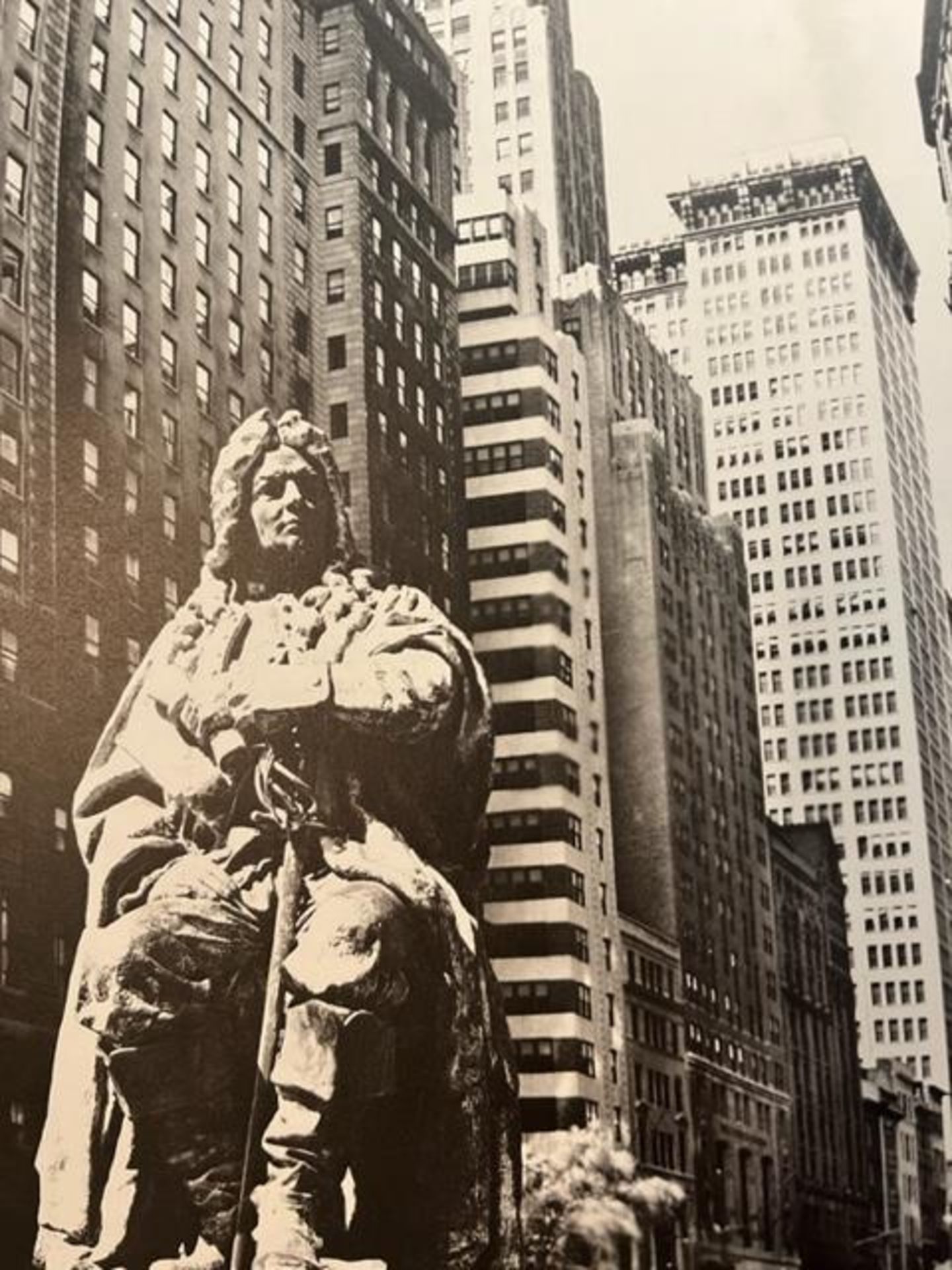 Berenice Abbott  "DePeyster Statue" Print. - Bild 4 aus 6