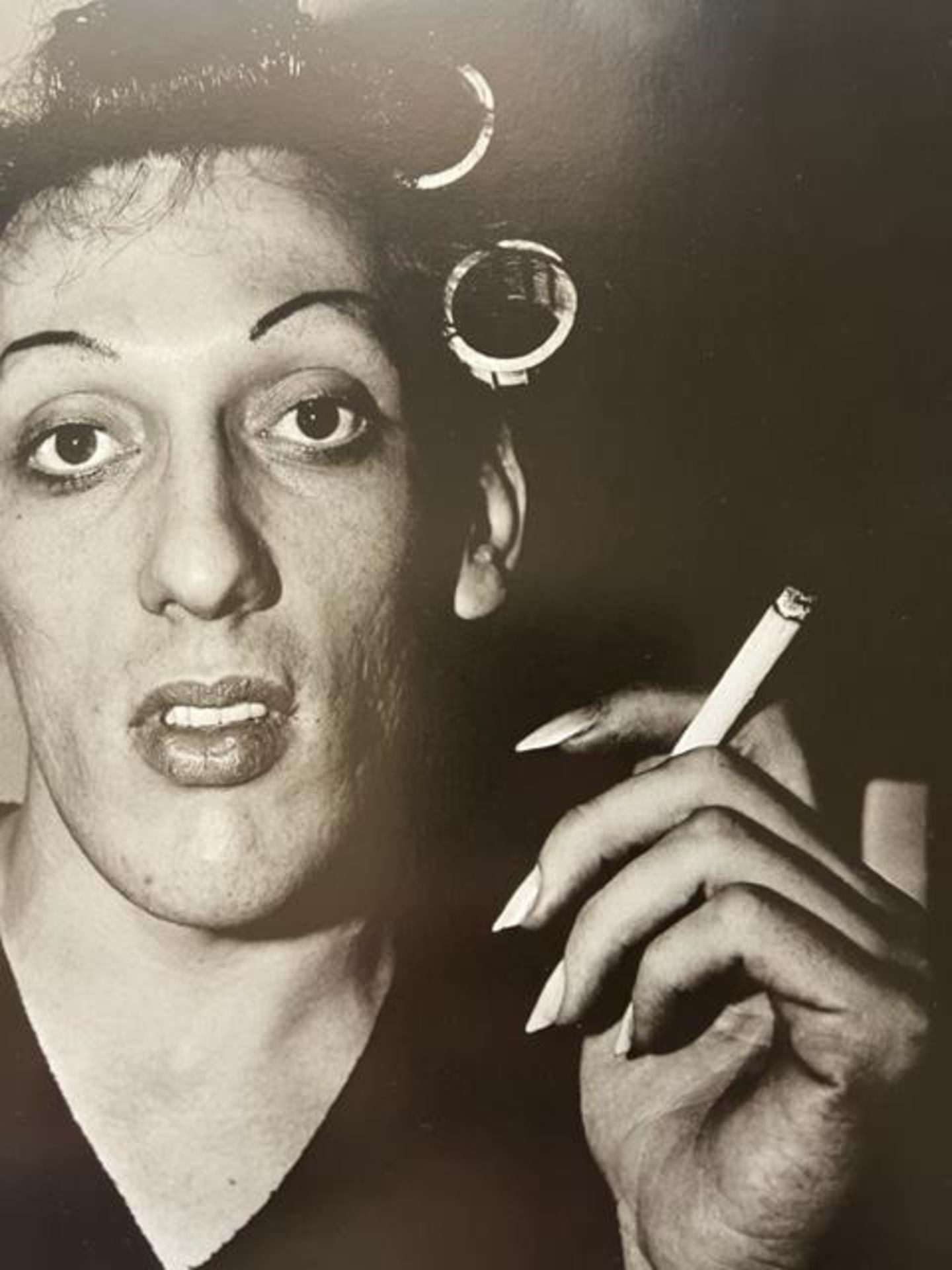 Diane Arbus "Girl with a Cigar" Print. - Image 5 of 6