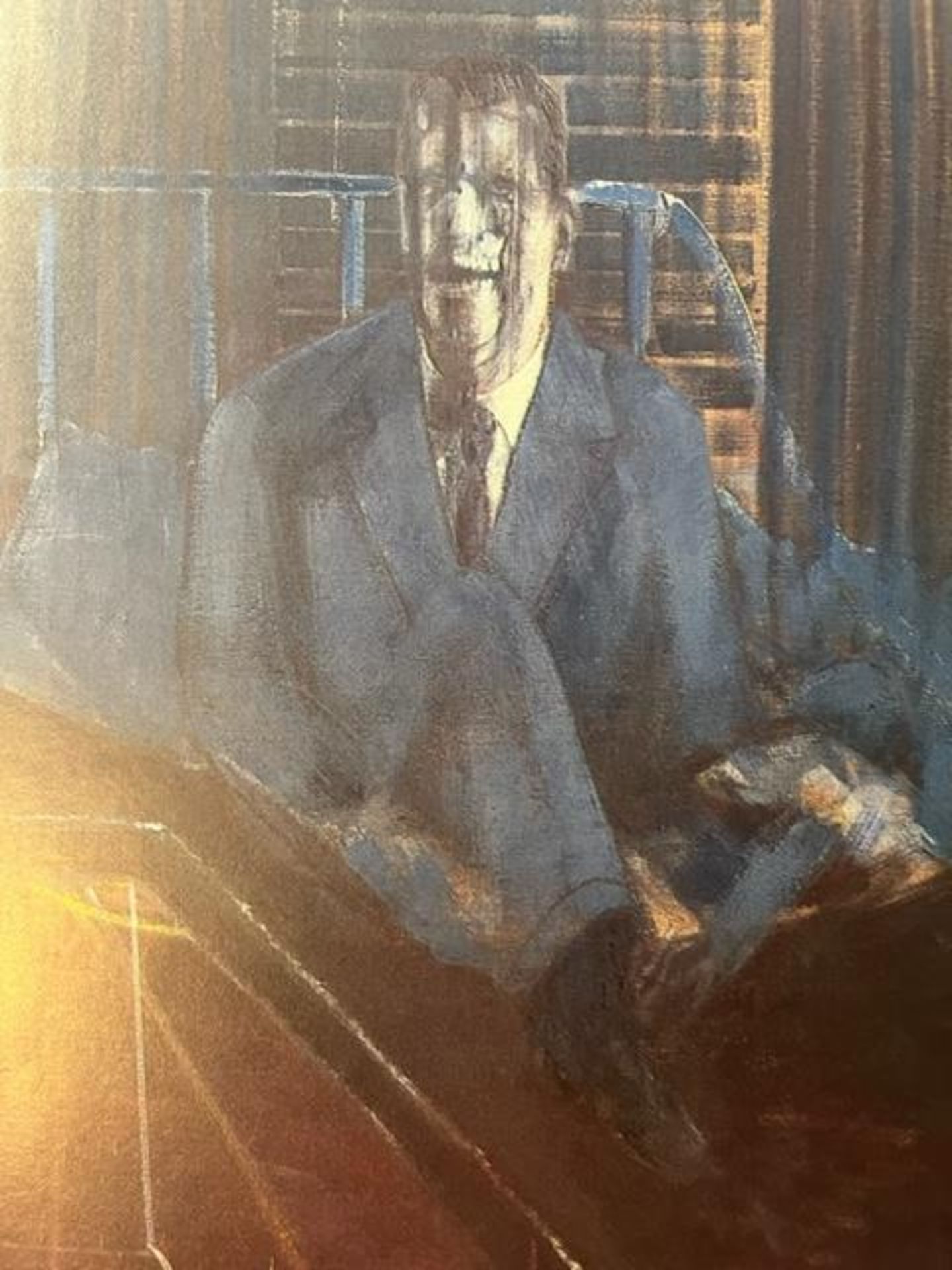 Francis Bacon "Study for a Portrait" Print. - Image 4 of 6