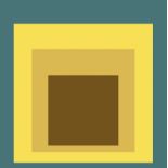 Joseph Albers Homage to the Square "Yellow" Offset Lithograph