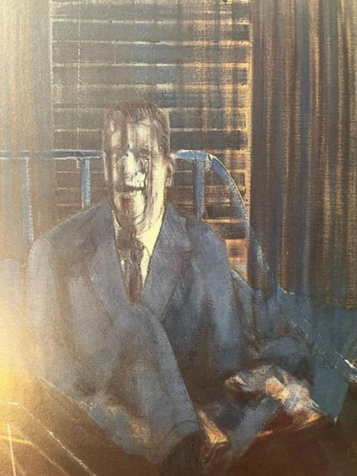 Francis Bacon "Study for a Portrait" Print. - Image 2 of 6