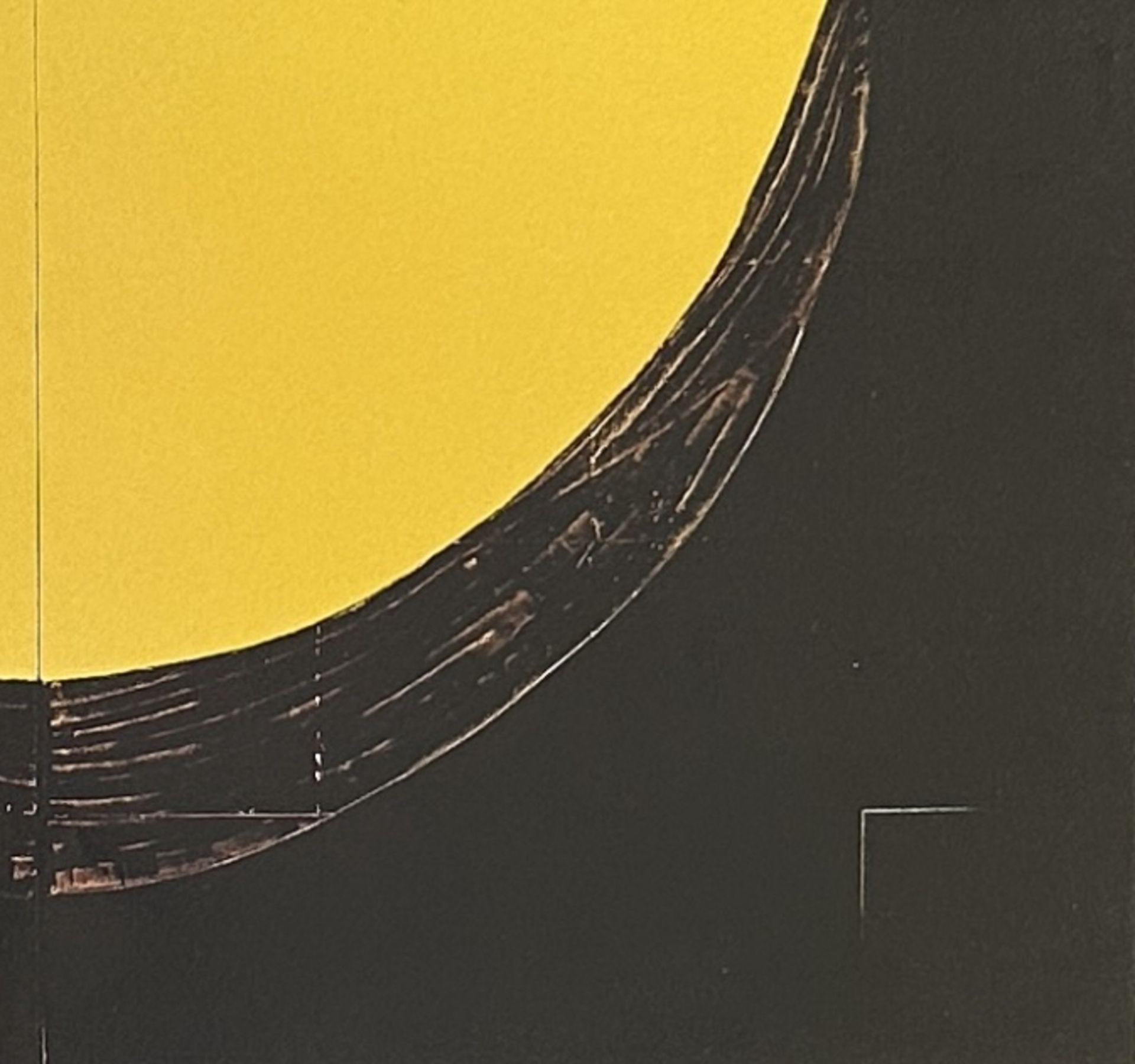 Donald Sultan "Lemon, 1983" Print.  - Image 5 of 6