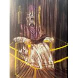 Francis Bacon "Study after Velazques's Portrait of Pope Innocent X" Print.