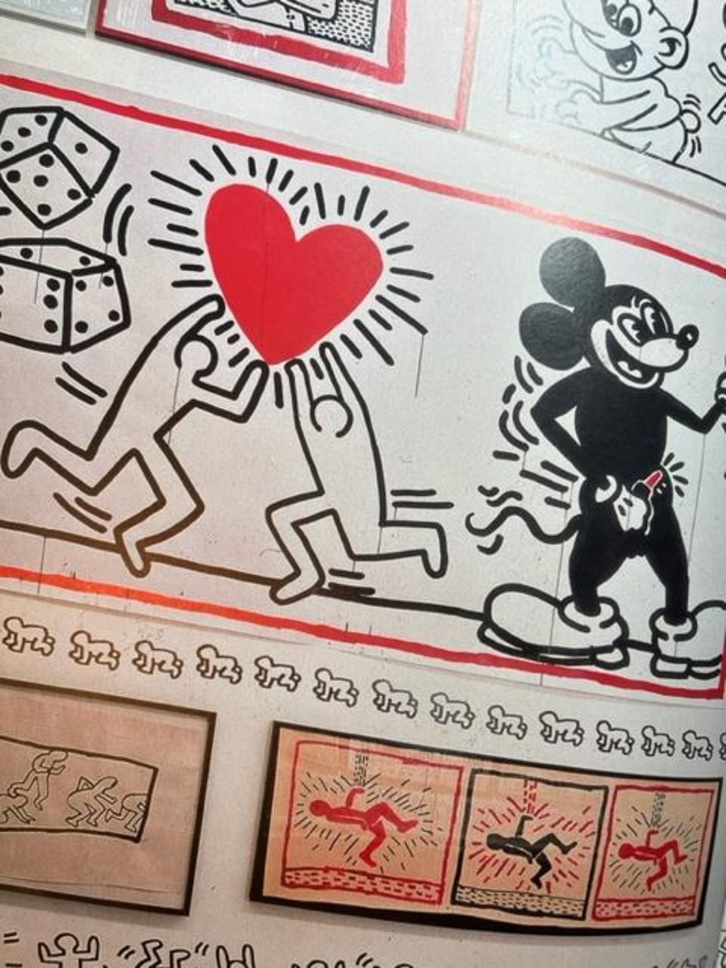 Keith Haring "Untitled" Print. - Image 6 of 6