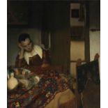 Johannes Vermeer "A Maid Asleep, 1657" Print