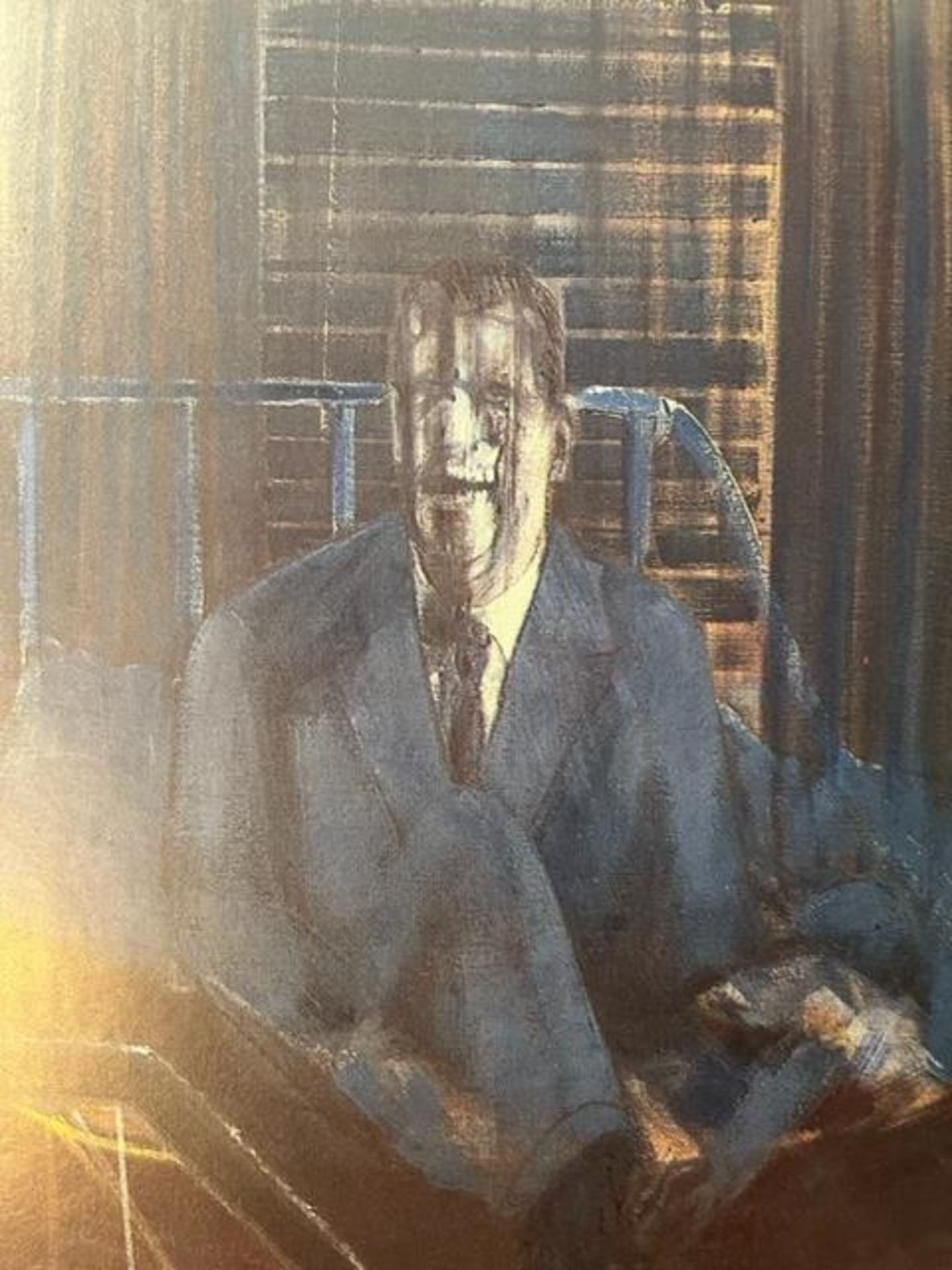 Francis Bacon "Study for a Portrait" Print. - Image 3 of 6
